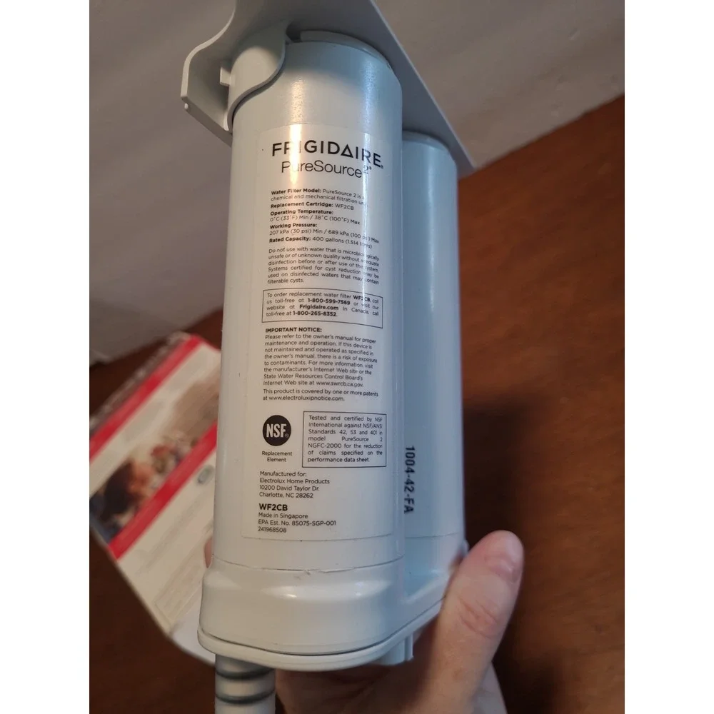 Frigidaire WF2CB PureSource2 Water & Ice Refrigerator Filter Open Box